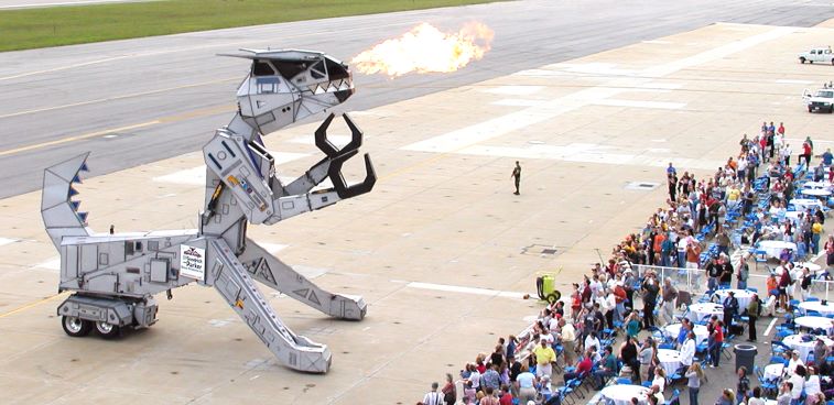 Notes from the Technology Underground: The Robosaurus Man